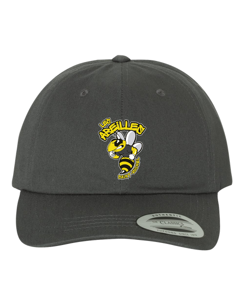 Les Abeilles Saint-Michel Adult Low-Profile Cotton Twill Cap with Embroidered Logo