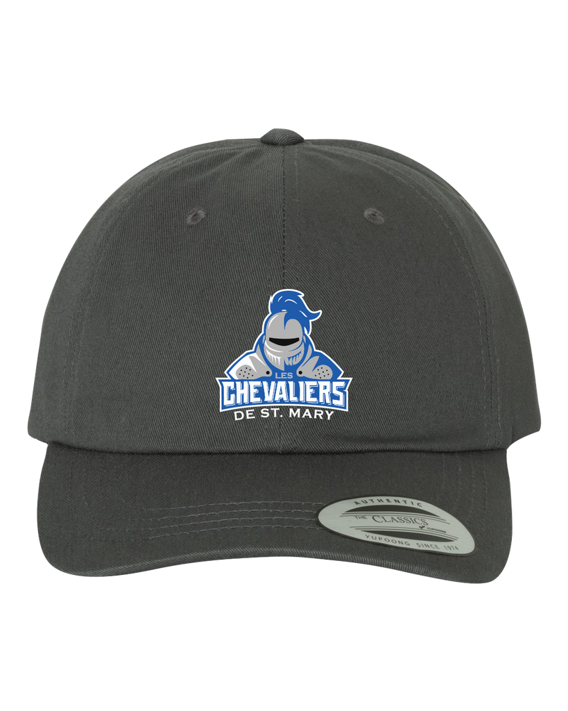 Les Chevaliers De St. Mary Adult Low-Profile Cotton Twill Cap with Embroidered Logo