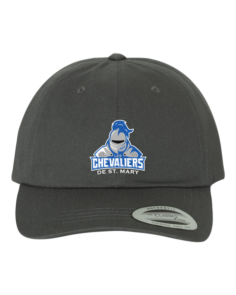 Les Chevaliers De St. Mary Adult Low-Profile Cotton Twill Cap with Embroidered Logo