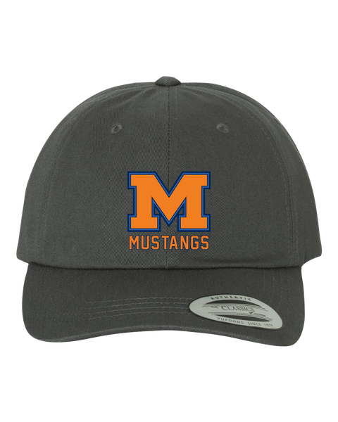 Vincent Massey Adult Low-Profile Cotton Twill Cap with Embroidered Logo