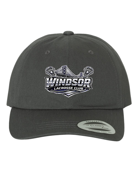 Windsor Lacrosse Club Adult Classic Adjustable Hat with Embroidered Logo