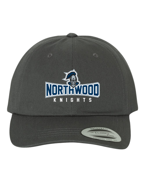 Northwood Knights Adult Low-Profile Cotton Twill Cap with Embroidered Logo