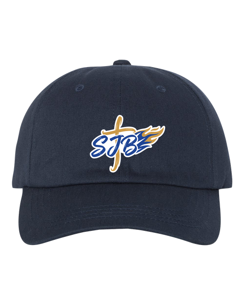 St. John the Baptist Adult Low-Profile Cotton Twill Cap with Embroidered Logo