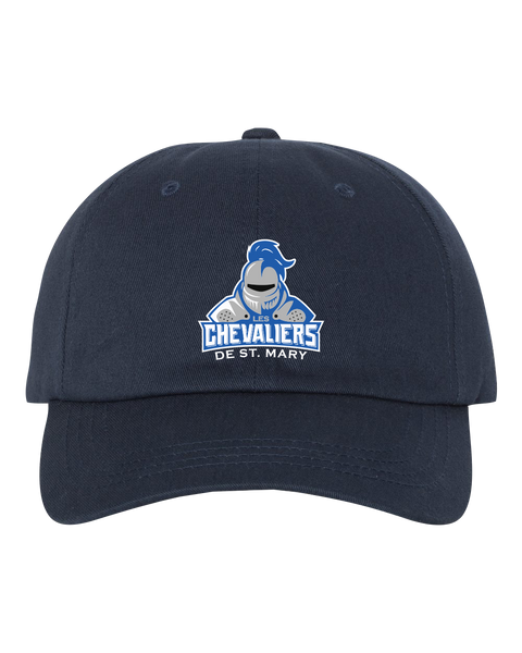 Les Chevaliers De St. Mary Adult Low-Profile Cotton Twill Cap with Embroidered Logo
