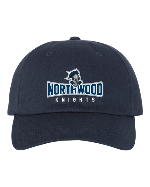 Northwood Knights Adult Low-Profile Cotton Twill Cap with Embroidered Logo
