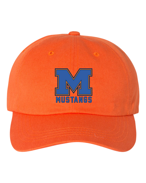 Vincent Massey Adult Low-Profile Cotton Twill Cap with Embroidered Logo