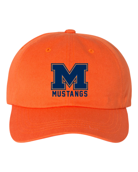 Vincent Massey Adult Low-Profile Cotton Twill Cap with Embroidered Logo