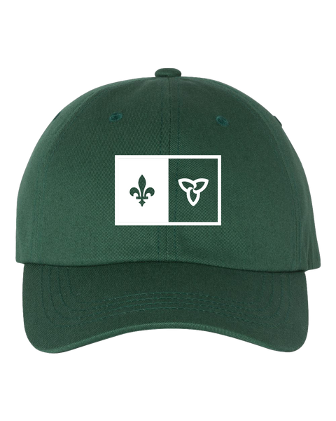 "Franco-Ontarian Flag" Classic Dad Hat with Embroidered Logo