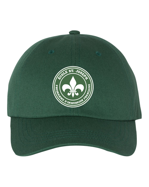 St. Joseph Adult Low-Profile Cotton Twill Cap with Embroidered Logo
