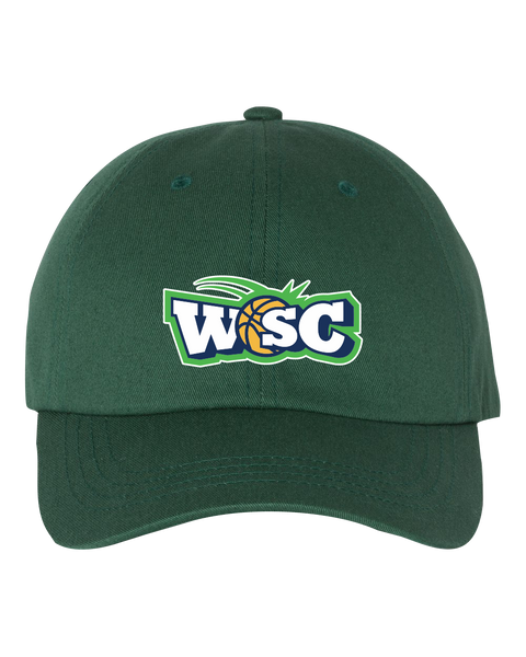 WSC Adult Low-Profile Cotton Twill Cap with Embroidered Logo