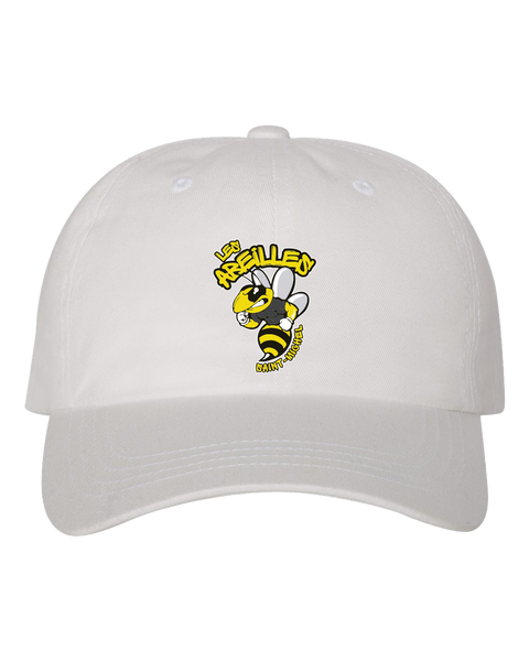 Les Abeilles Saint-Michel Adult Low-Profile Cotton Twill Cap with Embroidered Logo