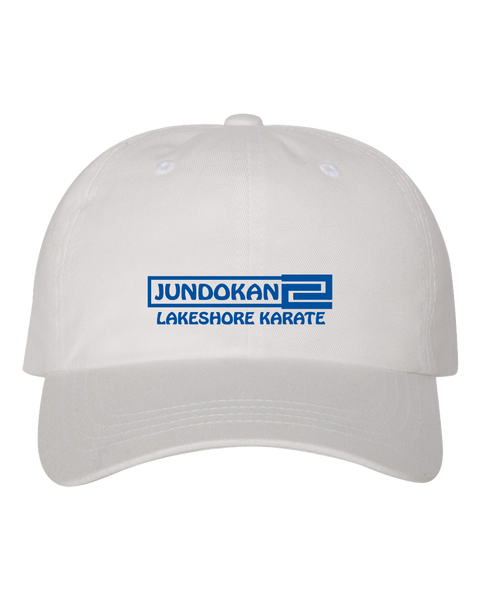 Lakeshore Karate Adult Low-Profile Cotton Twill Cap with Embroidered Logo