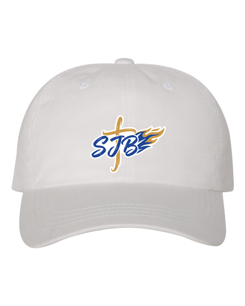 St. John the Baptist Adult Low-Profile Cotton Twill Cap with Embroidered Logo
