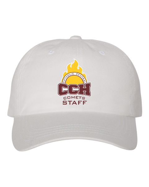Catholic Central Adult Low-Profile Cotton Twill Cap with Embroidered Logo