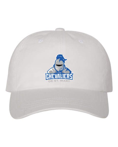 Les Chevaliers De St. Mary Adult Low-Profile Cotton Twill Cap with Embroidered Logo