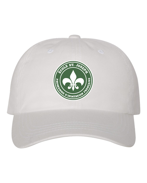 St. Joseph Adult Low-Profile Cotton Twill Cap with Embroidered Logo