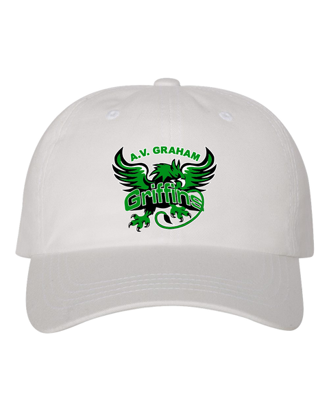 Griffins Adult Low-Profile Cotton Twill Cap with Embroidered Logo