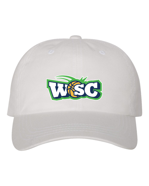 WSC Adult Low-Profile Cotton Twill Cap with Embroidered Logo