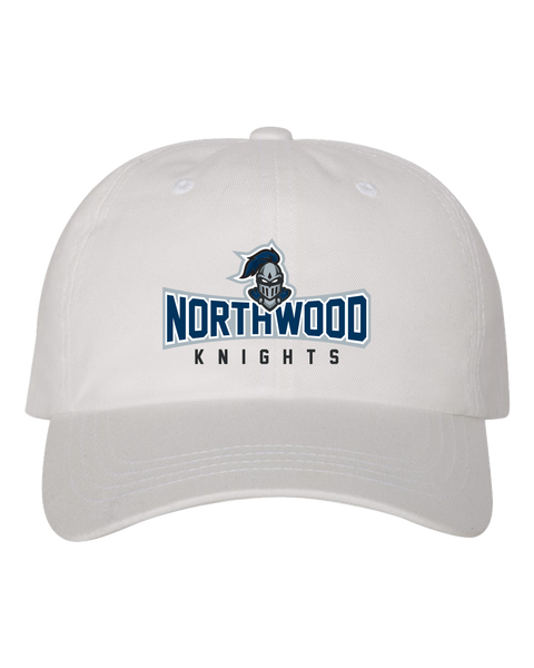 Northwood Knights Adult Low-Profile Cotton Twill Cap with Embroidered Logo