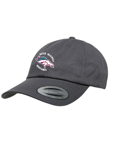 Mustangs Adult Low-Profile Cotton Twill Cap with Embroidered Logo