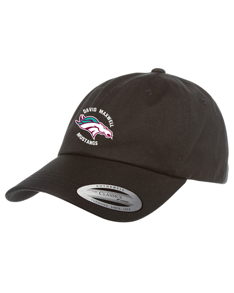 Mustangs Adult Low-Profile Cotton Twill Cap with Embroidered Logo