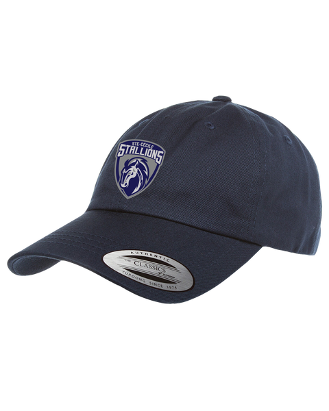 Ste. Cécile Stallions Adult Low-Profile Cotton Twill Cap with Embroidered Logo