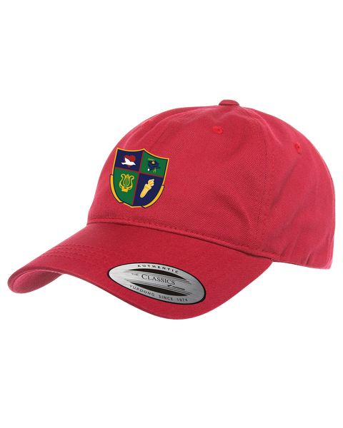 Ste. Cécile Adult Low-Profile Cotton Twill Cap with Embroidered Logo