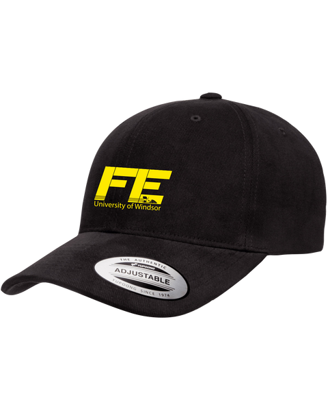 Formula Electric Team Adult Brushed Cotton Twill Mid-Profile Cap Embroidered Logo