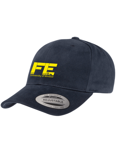 Formula Electric Team Adult Brushed Cotton Twill Mid-Profile Cap Embroidered Logo