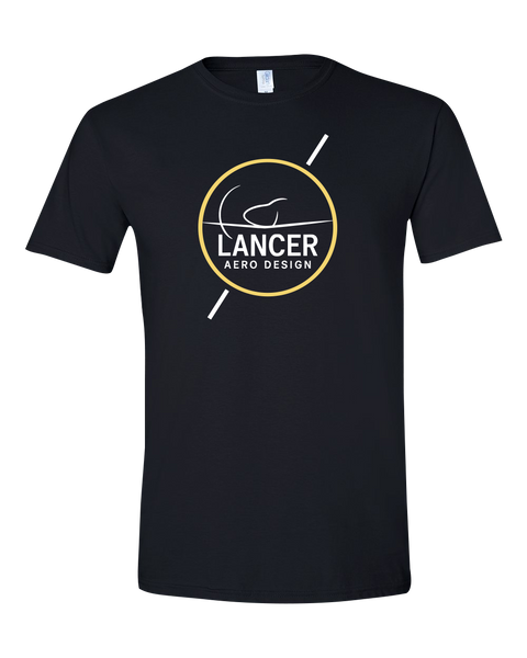 Lancer Aero Design Adult Softstyle T-Shirt with Printed Logo