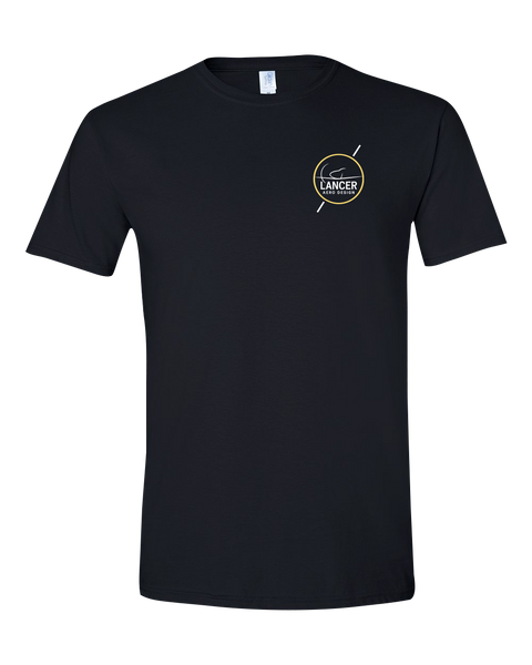 Lancer Aero Design Adult Softstyle T-Shirt with Printed Left Chest Logo