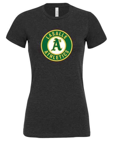 LaSalle Athletics Ladies Relaxed Short-Sleeve T-Shirt with Printed Logo