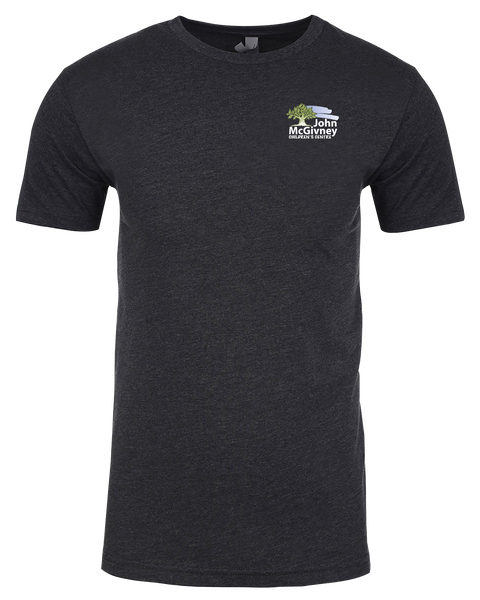 John McGivney Adult T-Shirt with Printed Logo