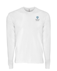 Odette Adult Sueded Long-Sleeve Crew with Embroidered Logo
