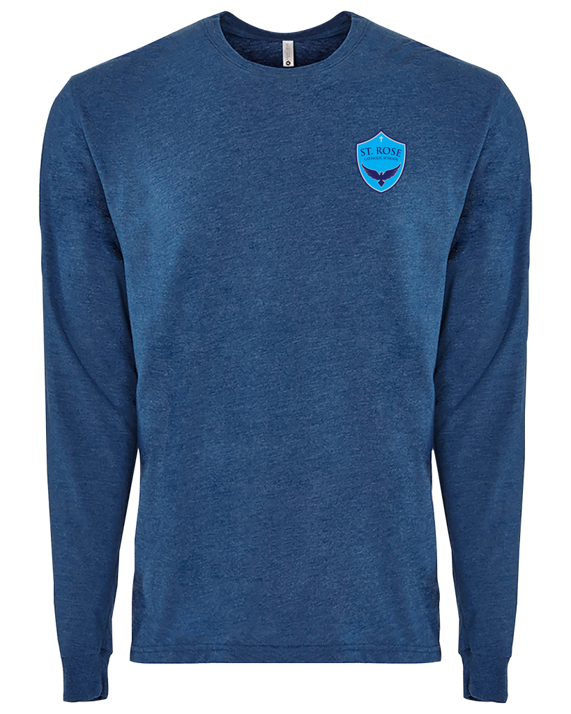 Rose Staff Adult Sueded Long-Sleeve Crew