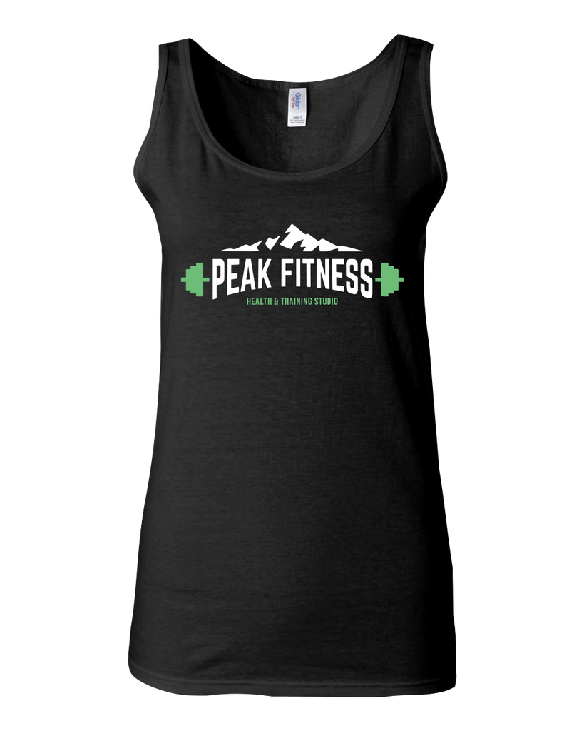 Peak Fitness Ladies Softstyle Tank with Printed Logo