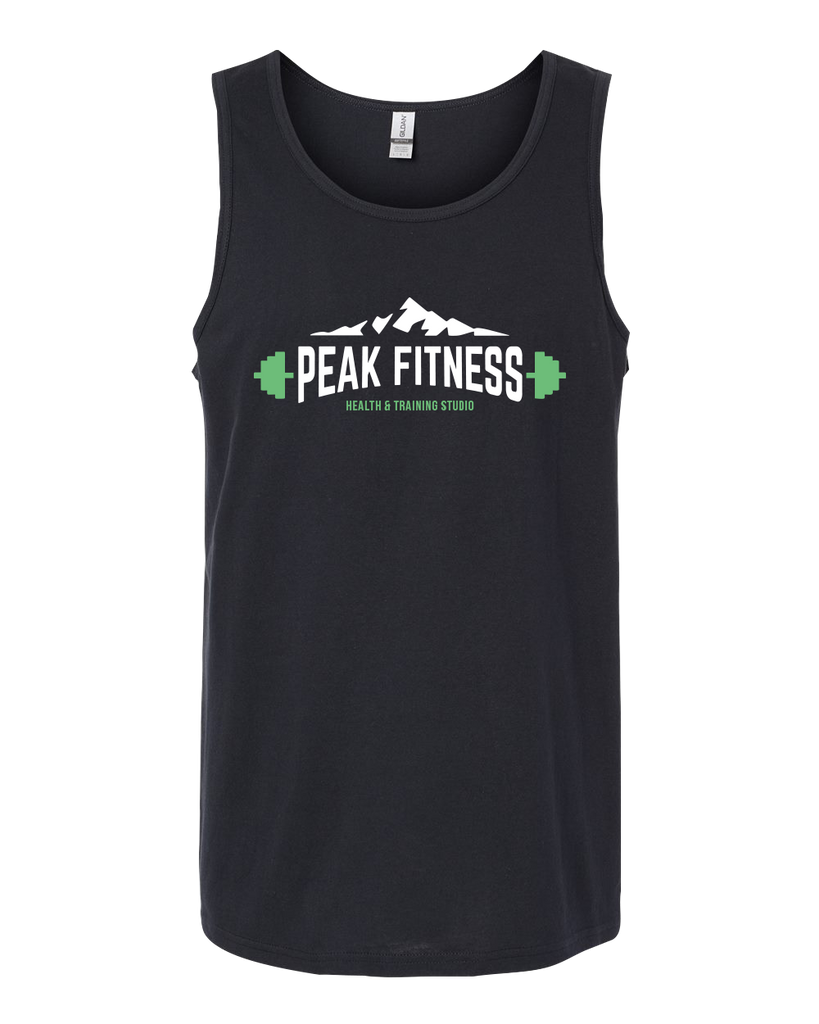 Peak Fitness Adult Softstyle Tank with Printed Logo