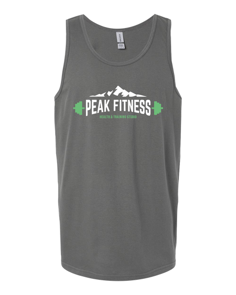 Peak Fitness Adult Softstyle Tank with Printed Logo
