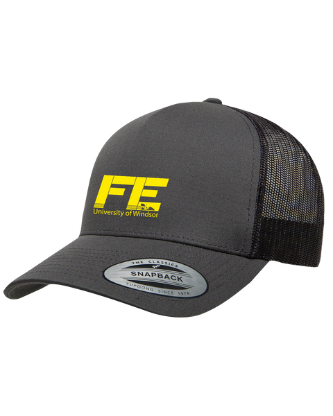 Formula Electric Team Adult Retro Trucker Cap Embroidered Logo