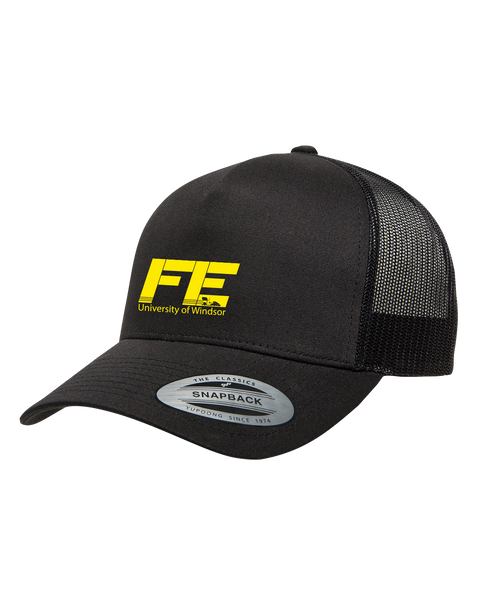 Formula Electric Team Adult Retro Trucker Cap Embroidered Logo