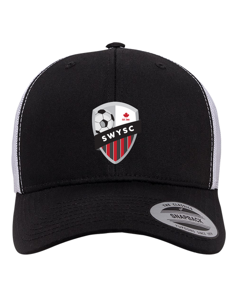 SWYSC Adult Retro Trucker Cap with Embroidered Logo