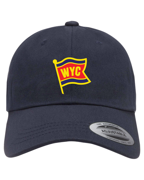 Windsor Yacht Club Flag Adult Retro Trucker Cap with Embroidered Logo