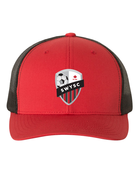 SWYSC Adult Retro Trucker Cap with Embroidered Logo