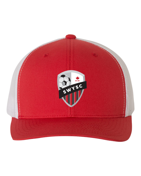 SWYSC Adult Retro Trucker Cap with Embroidered Logo