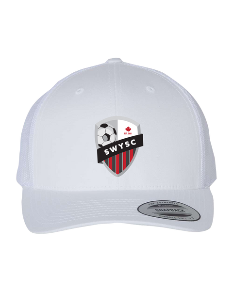 SWYSC Adult Retro Trucker Cap with Embroidered Logo