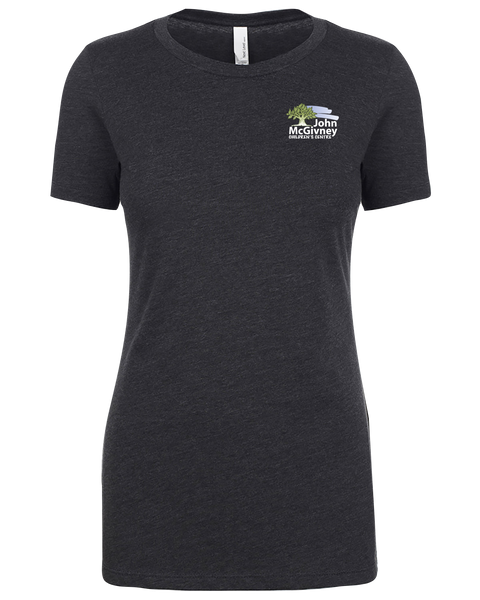 John McGivney Ladies T-Shirt with Printed Logo