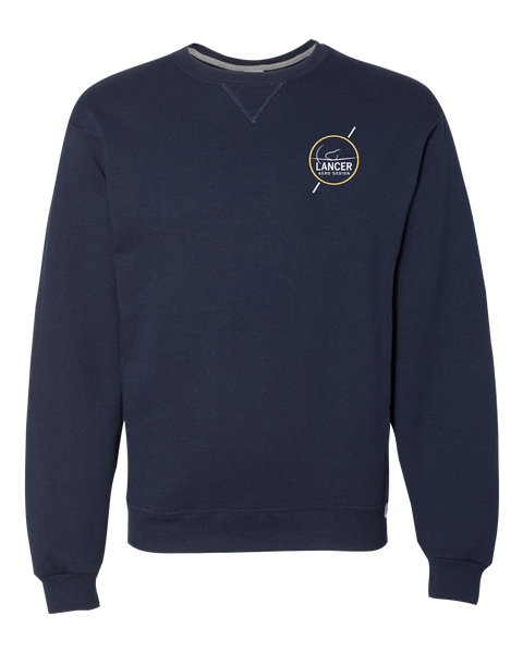 Lancer Aero Design Unisex Dri-Power Crewneck Sweatshirt Printed Left Chest Logo
