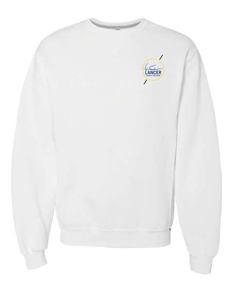 Lancer Aero Design Unisex Dri-Power Crewneck Sweatshirt Printed Left Chest Logo