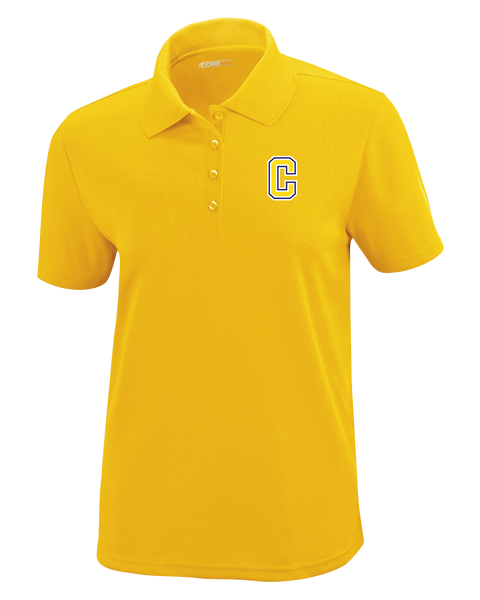 Central Baseball Ladies Sport Shirt with Embroidered Left Chest