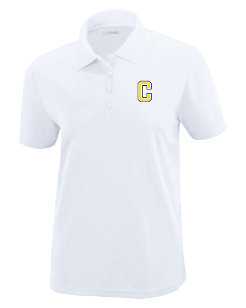 Central Baseball Ladies Sport Shirt with Embroidered Left Chest